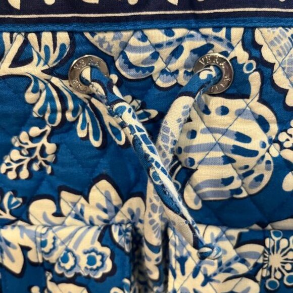 Vera Bradley Crossbody Adjustable Hobo Bag (Blue Lagoon) - Picture 2 of 9